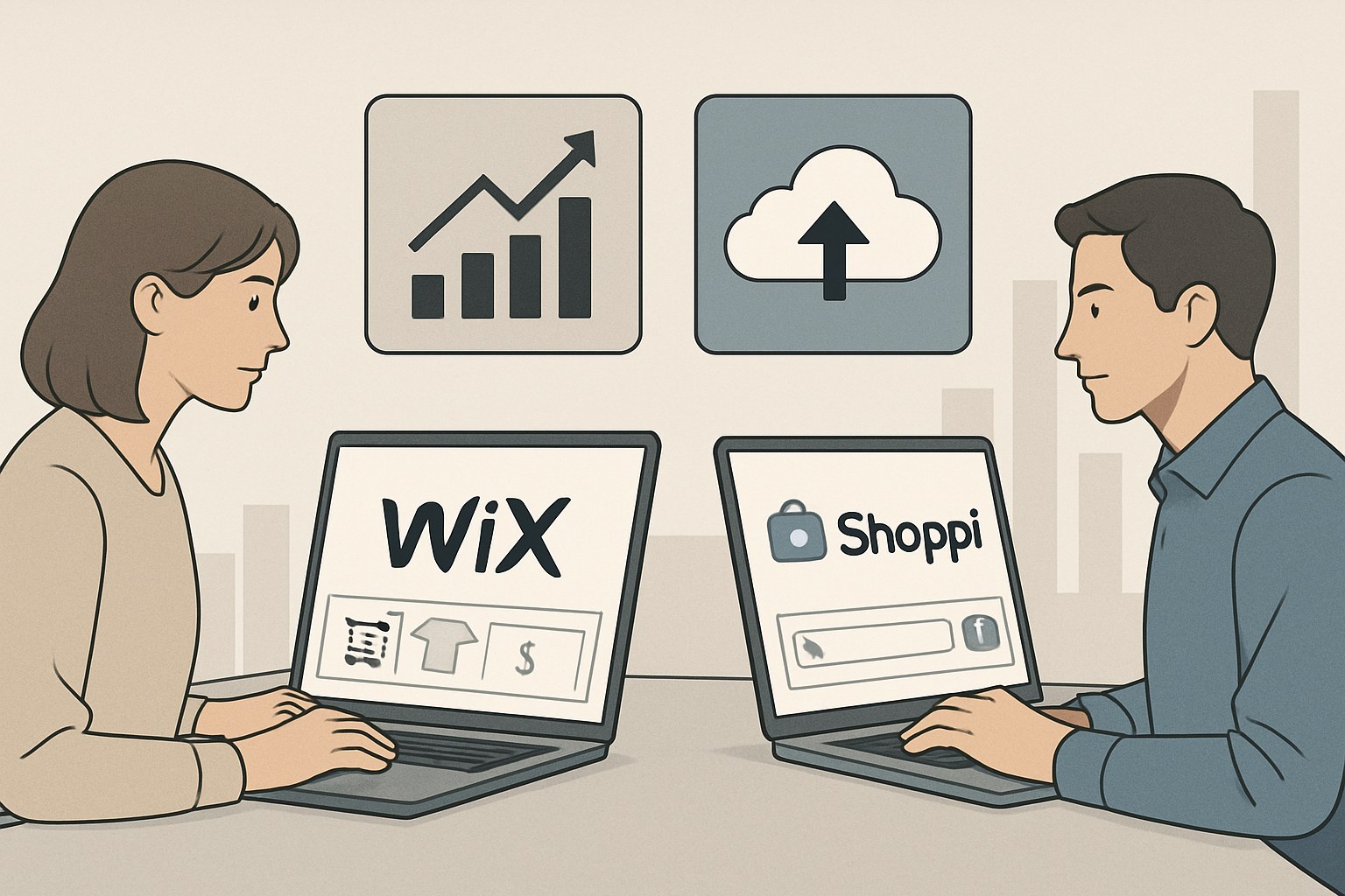 Wix vs. Shoppi Cloud: Real Scalability and Data Control for Your Growing E-commerce